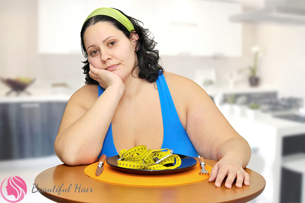 Tăng cân béo phì nhanh là dấu hiệu mất cân bằng nội tiết