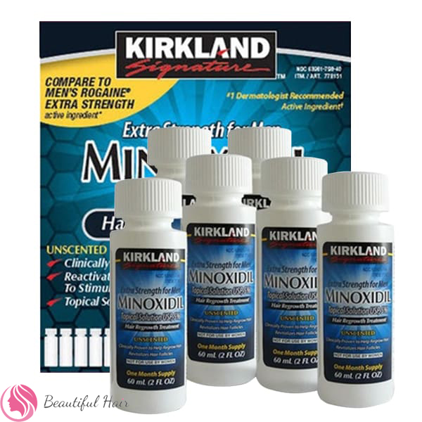 Chữa rụng tóc bằng Minoxidil