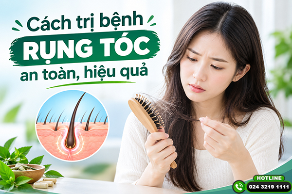 [ Bỏ túi] 5 cách trị bệnh rụng tóc an toàn, hiệu quả
