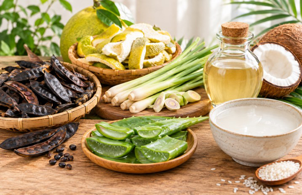 chăm sóc tóc dầu bằng nguyên liệu tự nhiên
