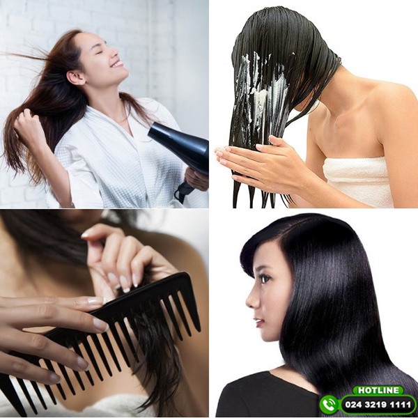 khắc phục rụng tóc