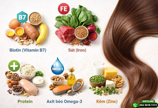 khắc phục rụng tóc
