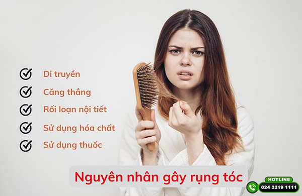 nguyên nhân rụng tóc