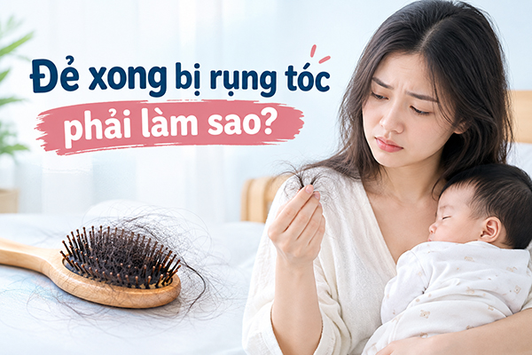 Đẻ xong bị rụng tóc phải làm sao? Bí kíp ngừa rụng tóc sau sinh cực kỳ hiệu quả